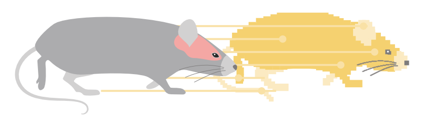 Artistic visualization of a digital brain with neural network connections representing brain emulation